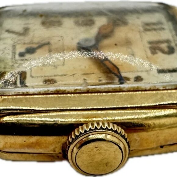 Vintage Hamilton Dixon Men\'s Mechanical Wristwatch 987-F USA 10k Gold Filled main image 4